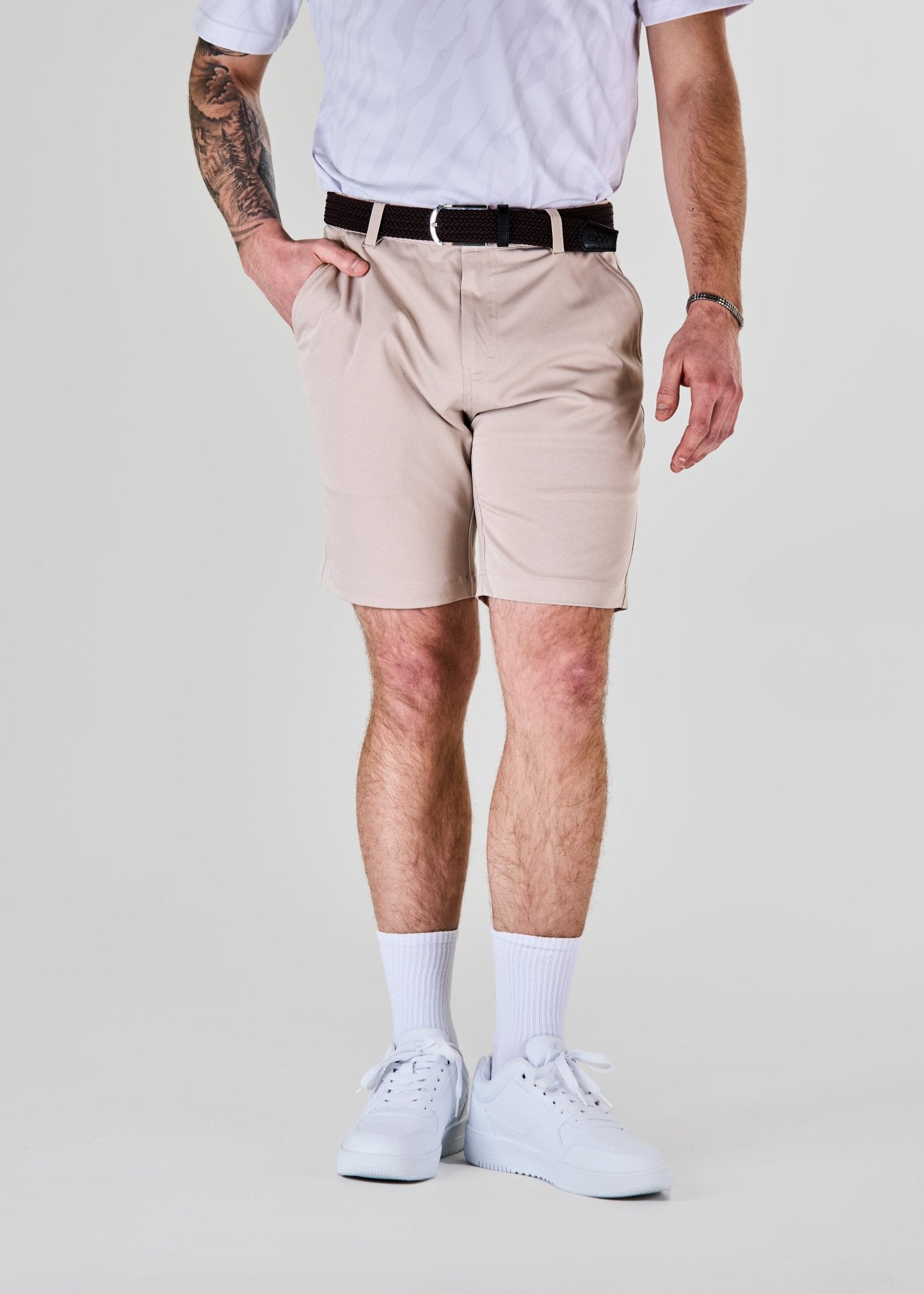 Golfshortsit, beige - Leoni