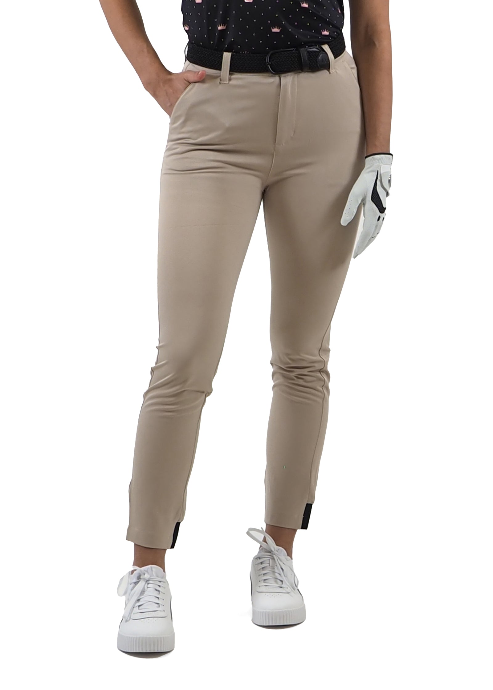 Slim fit joggersit, beige