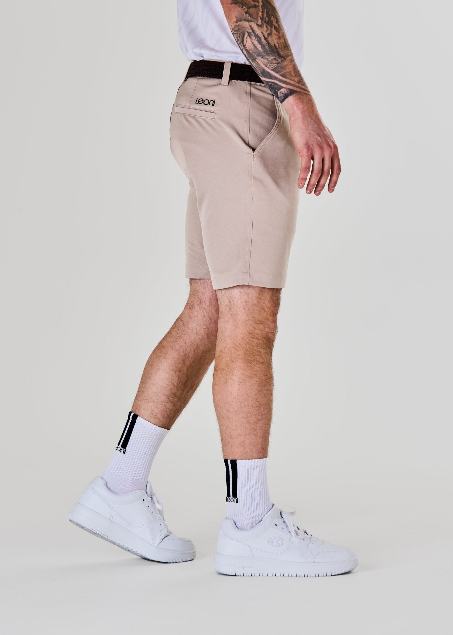 Golfshortsit, beige - Leoni