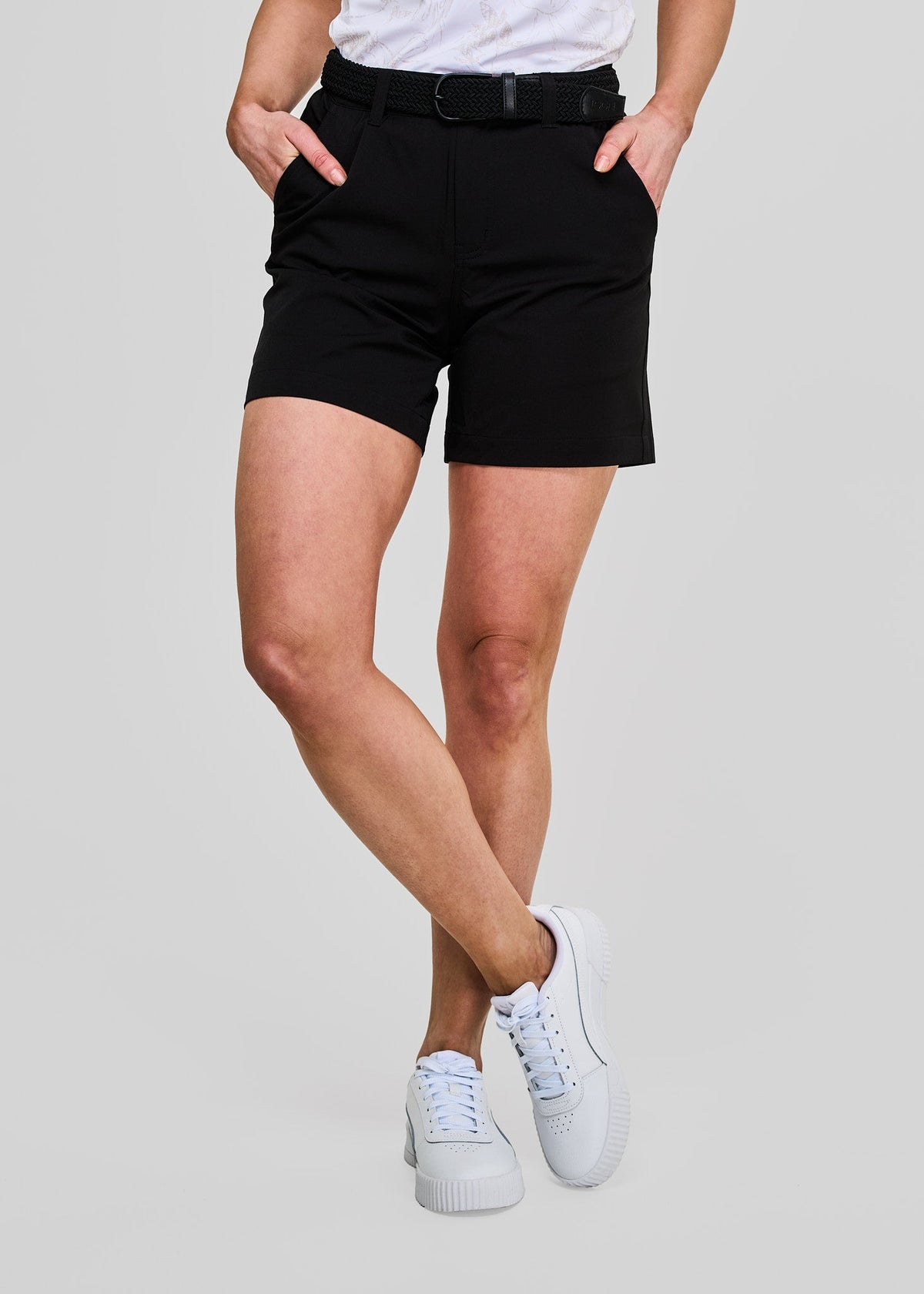 Golfshortsit - musta - Leoni