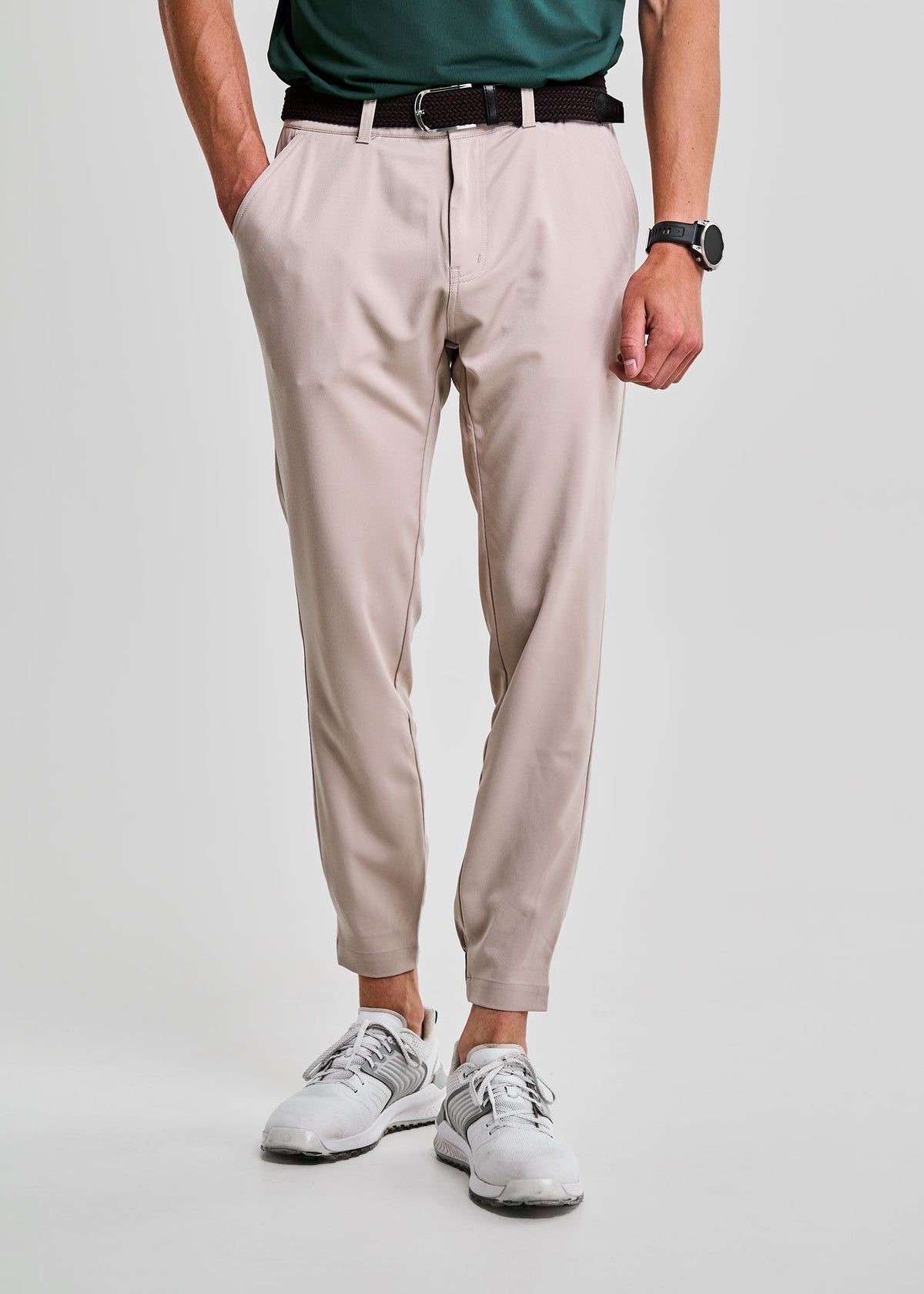 Miesten golfhousut joggers beige