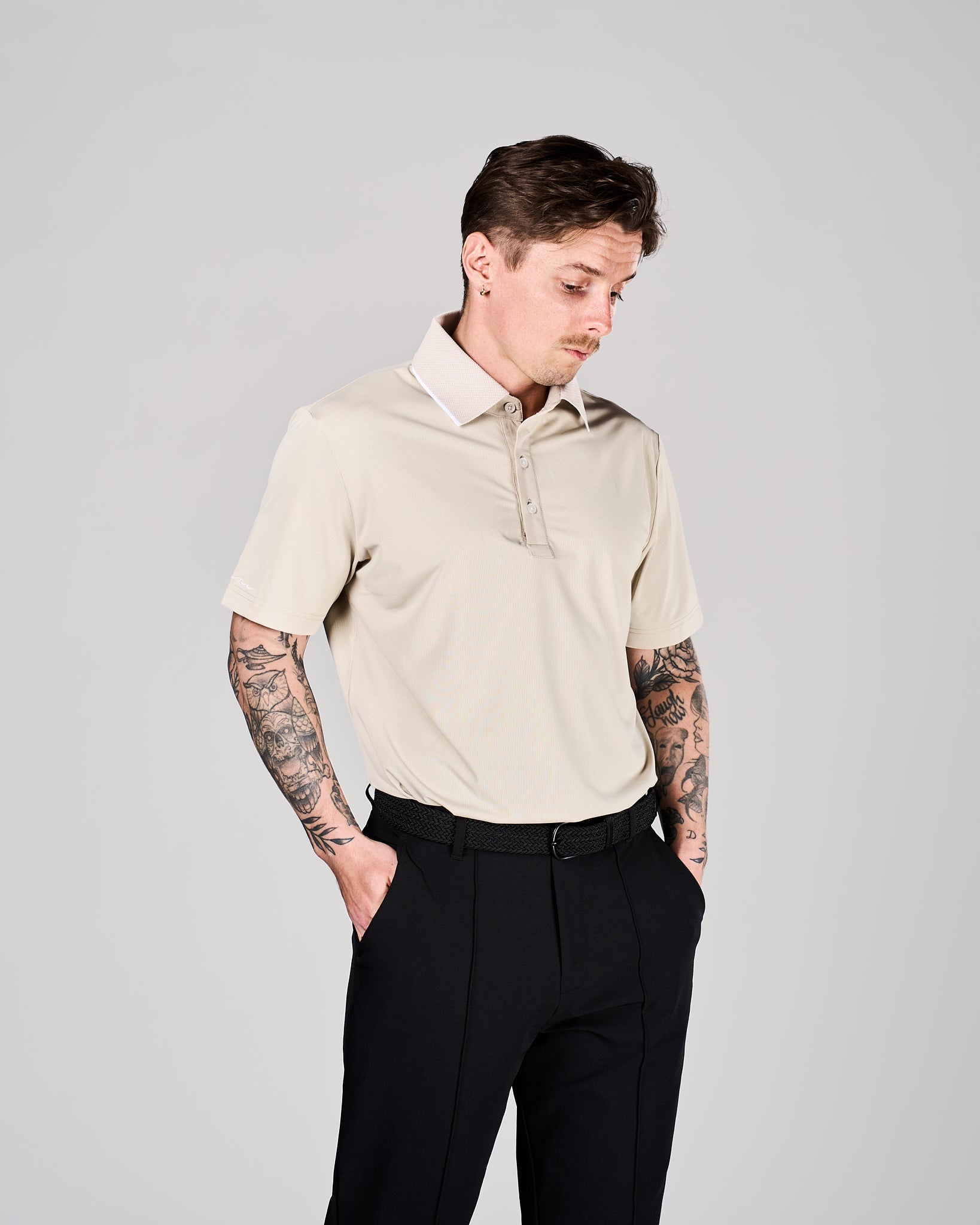Men's Essential Polo Summer Sand - Leoni