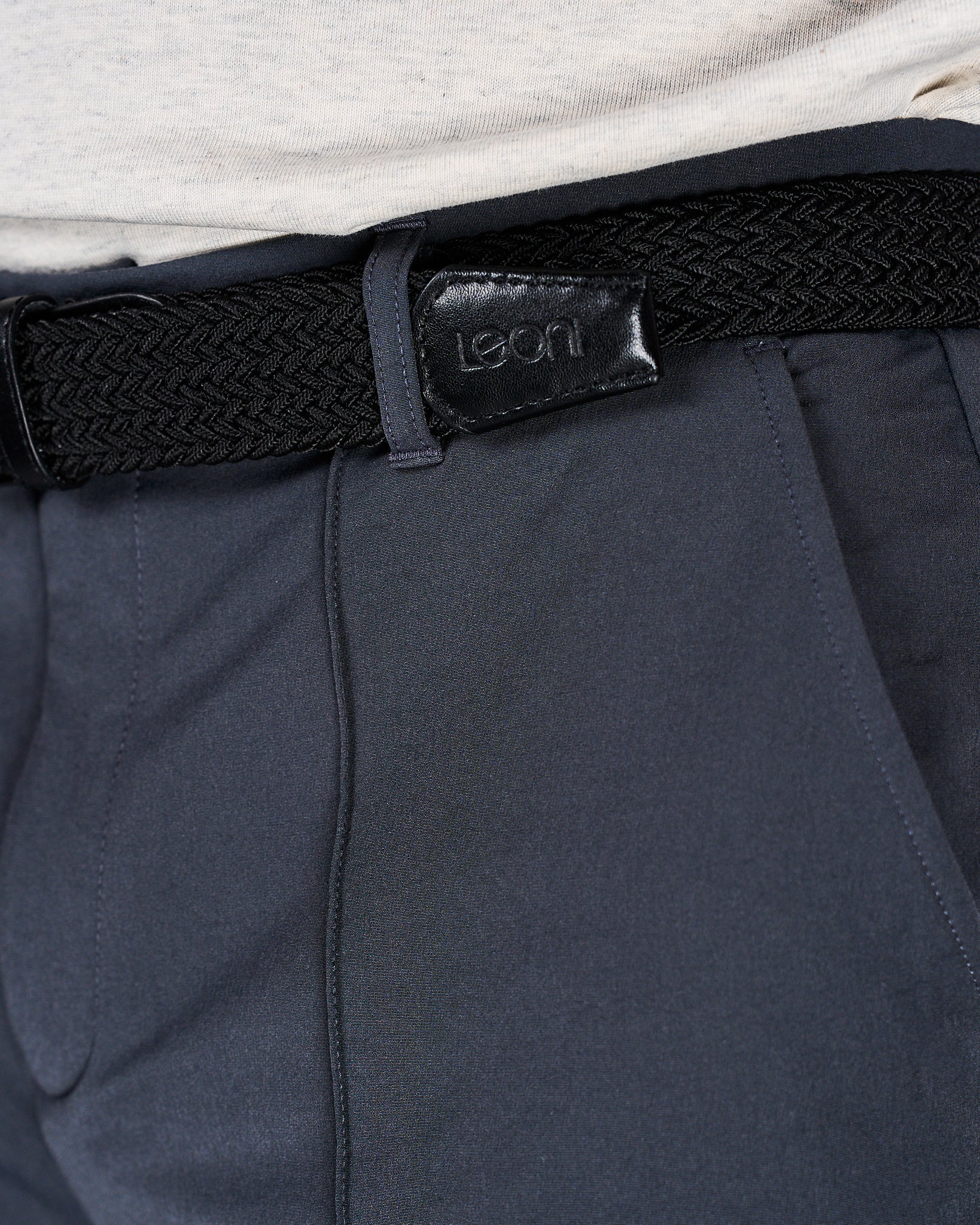 Men's Tailored Golf Pants Dark Grey - Leoni