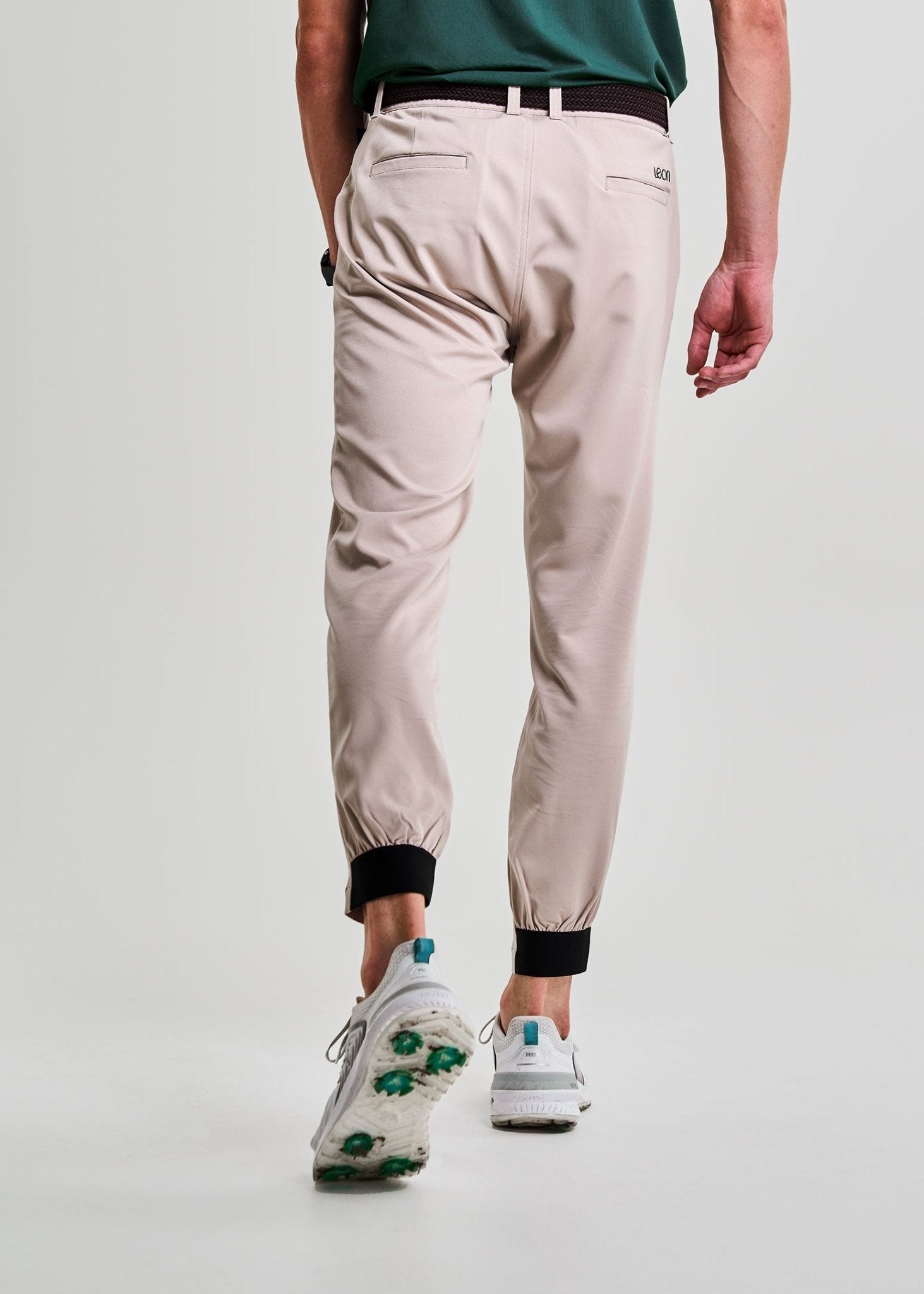 Miesten golfjoggers beige - Leoni