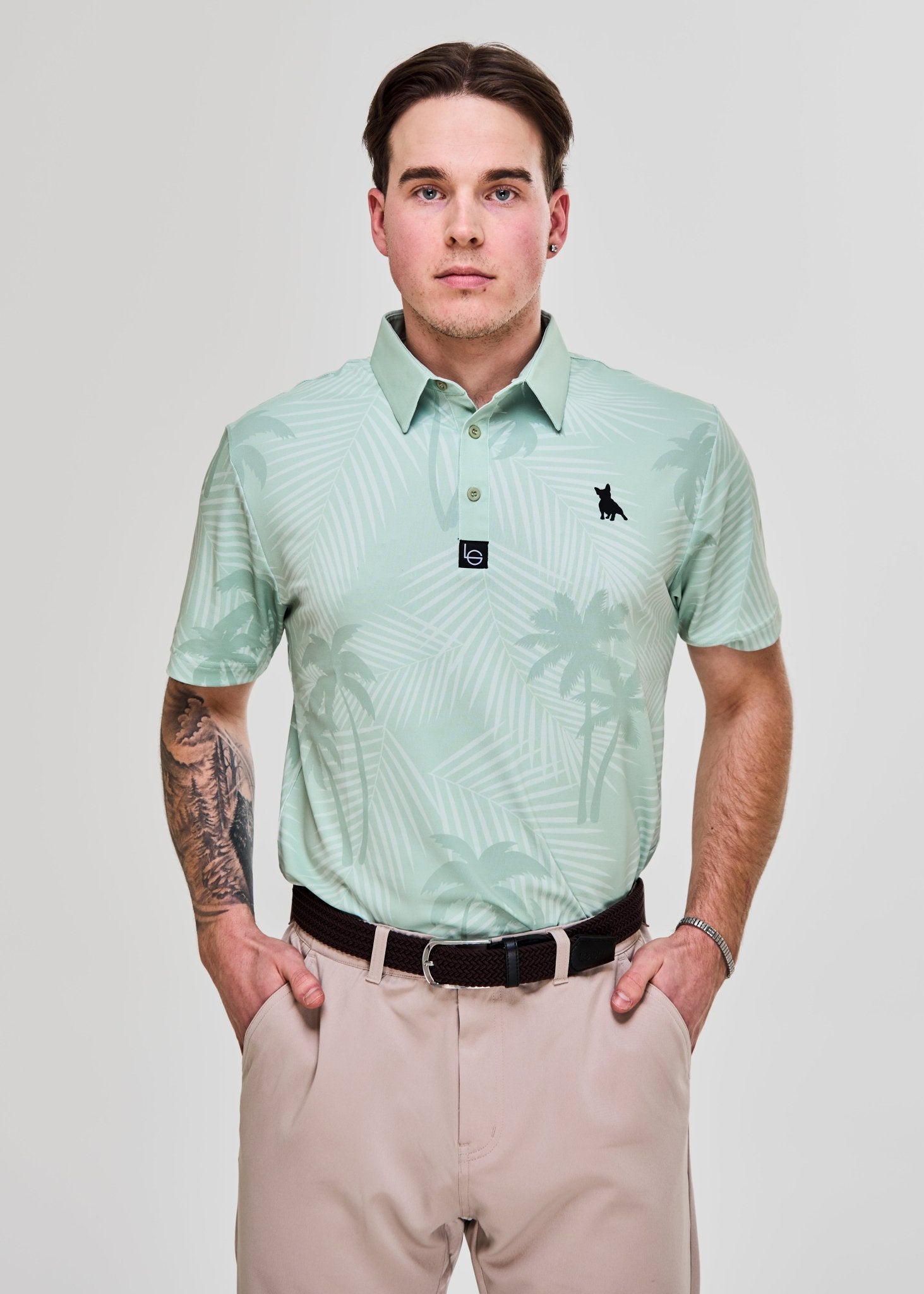 Miesten Hawaii tee - Leoni