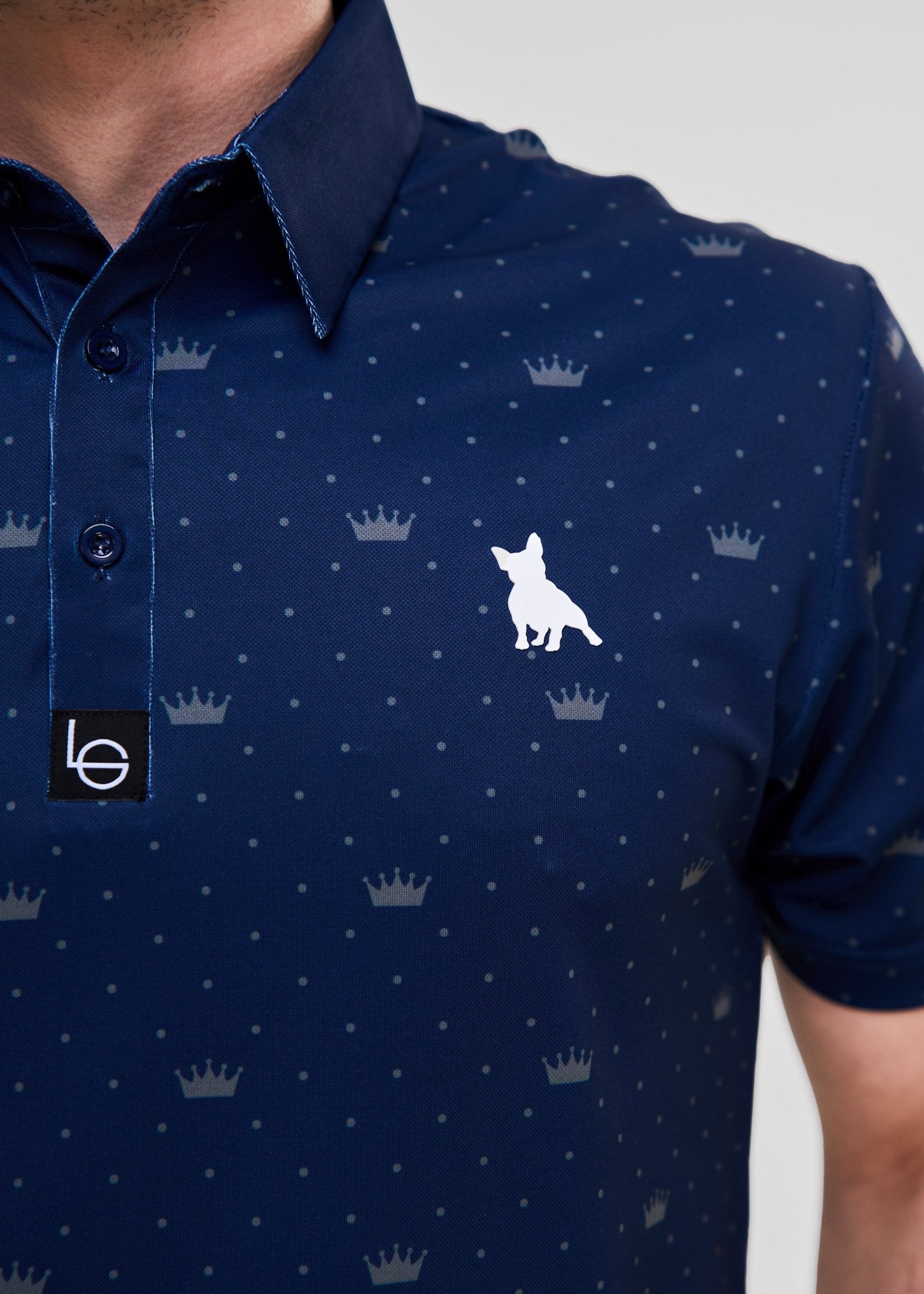 Miesten Vintage Blue tee - Leoni