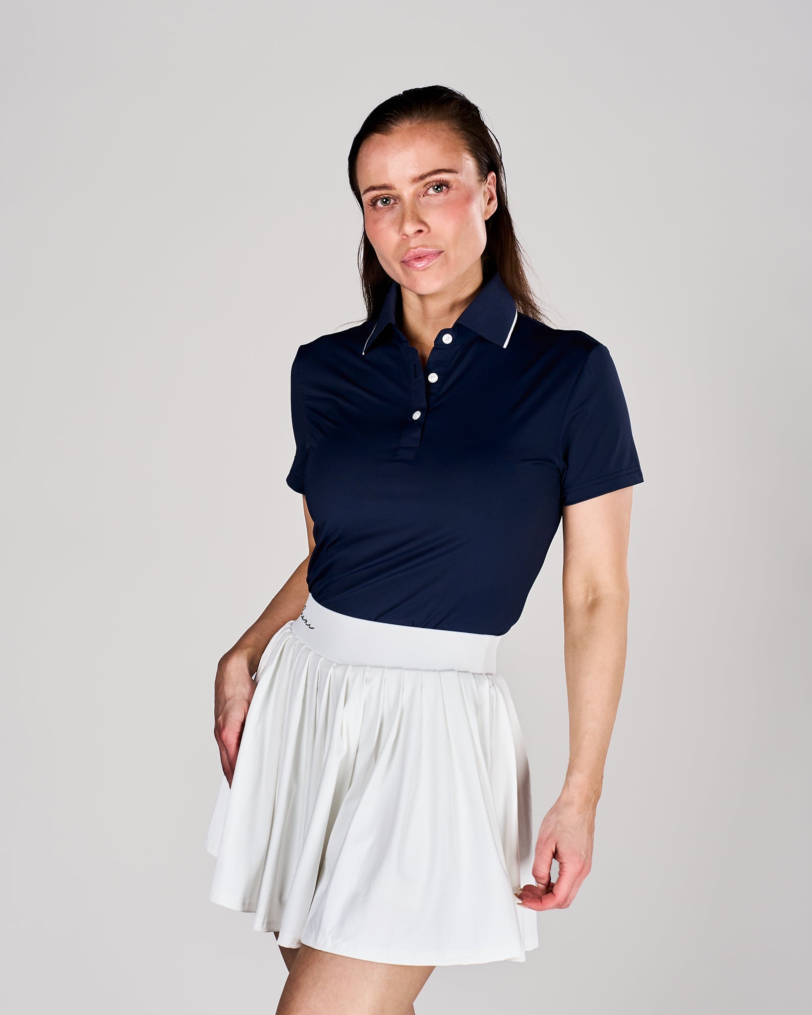 Women's Lilt Golf Skirt White - Leoni