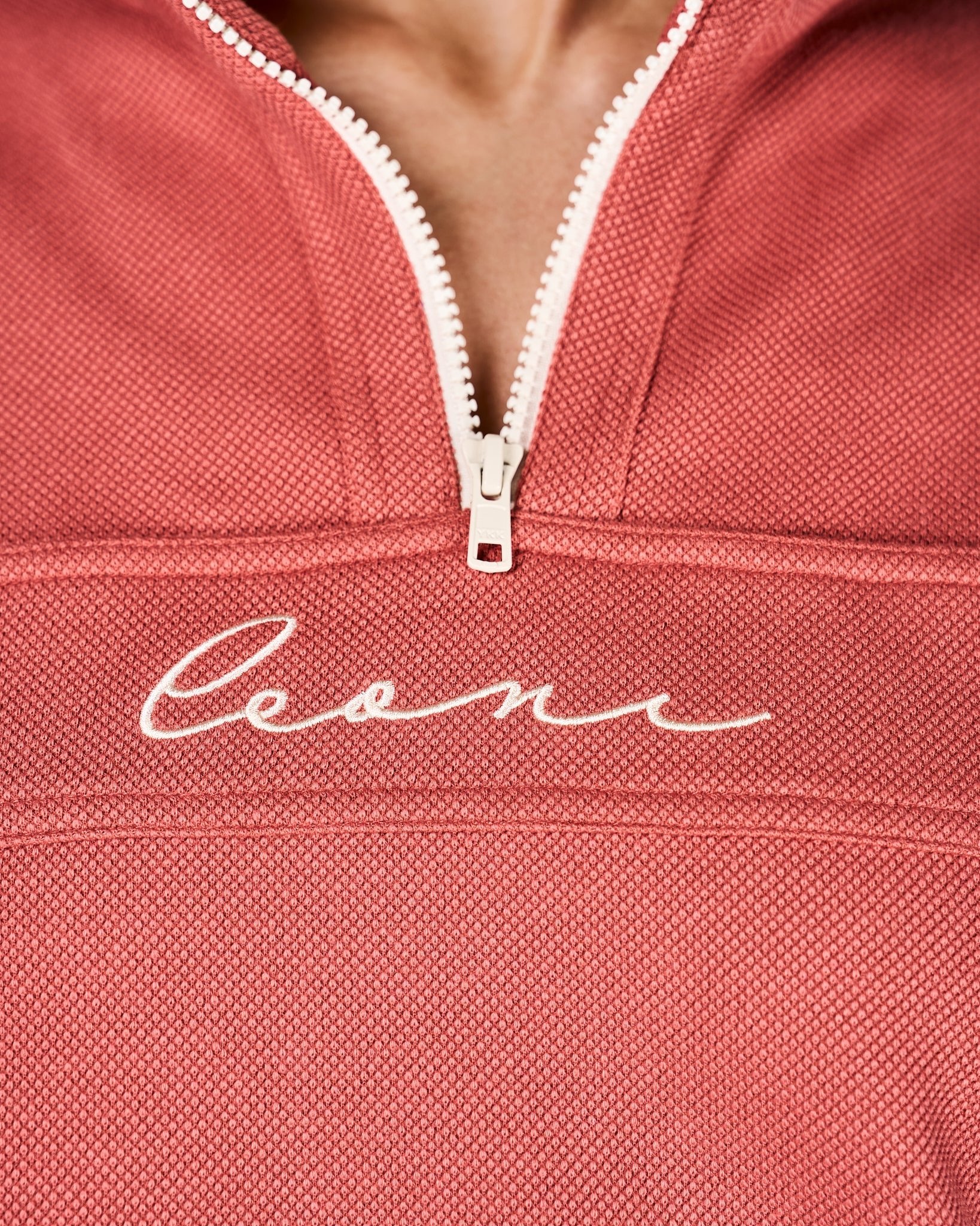 Women's Piqué Q - Zip Terracotta - Leoni